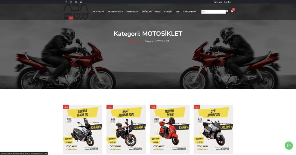 Ada Motor İstanbul Masaüstü Sayfa 1