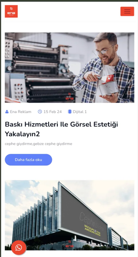 ENA Tabela & Reklam mobil