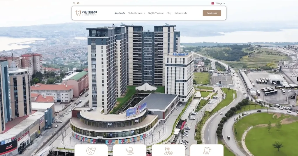 EveryDent Ağız ve Diş Sağlığı Polikliniği Web Sitesi