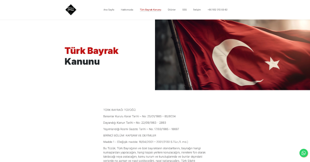 Gebze Bayrak (ENA Reklam İştiraki) Masaüstü Sayfa 1