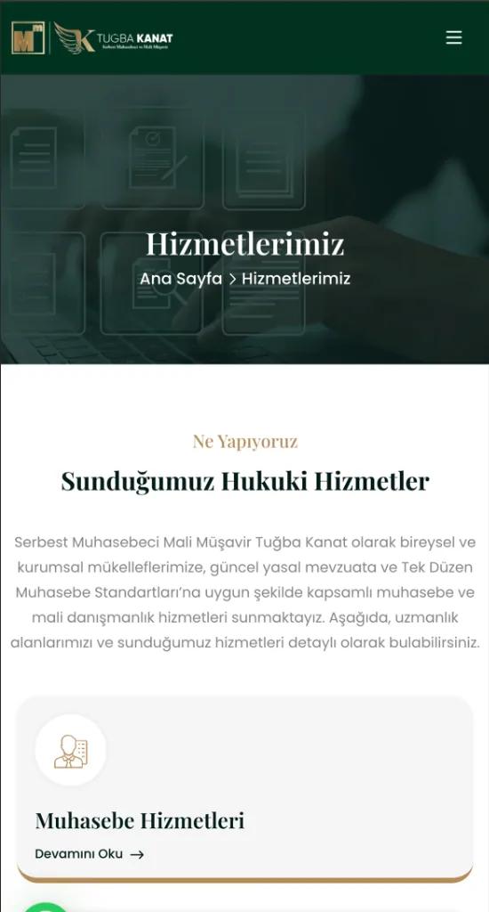 Kanat Mali Müşavirlik mobil