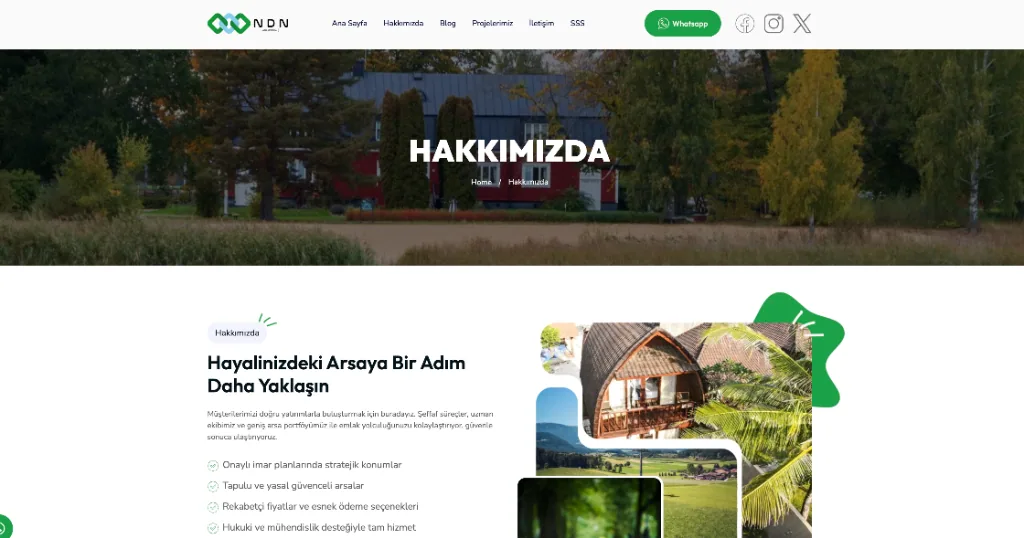 NDN Arsa Yatırım A.Ş. mobil